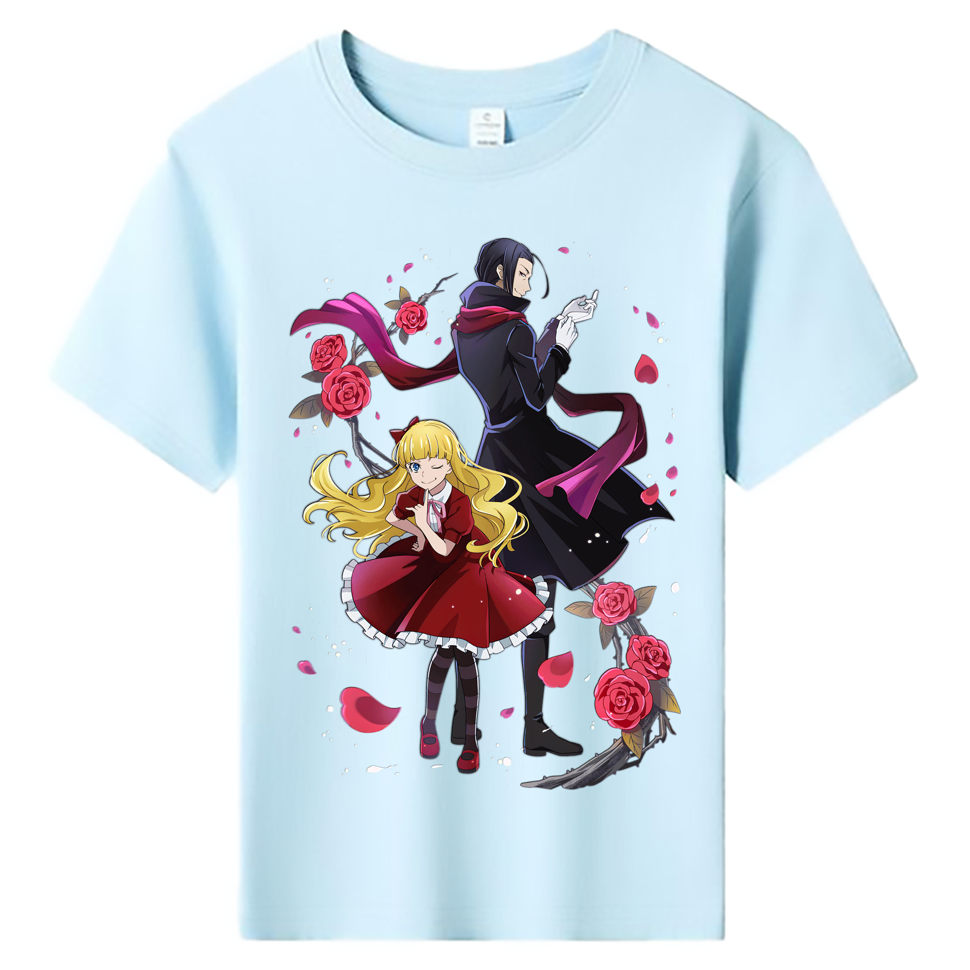 （画像用） 文豪ストレイドッグス Bungo Stray Dogs 綿100％キッズTシャツ（フロントプリント）